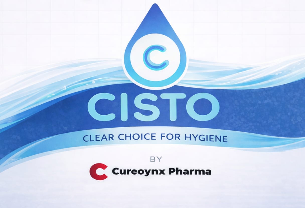 CISTO – Clear Choice for Hygiene by Cureoynx Pharma